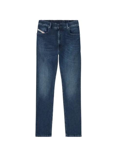 2032 D-Krooley-BW Joggjeans® straight-leg jeans by DIESEL