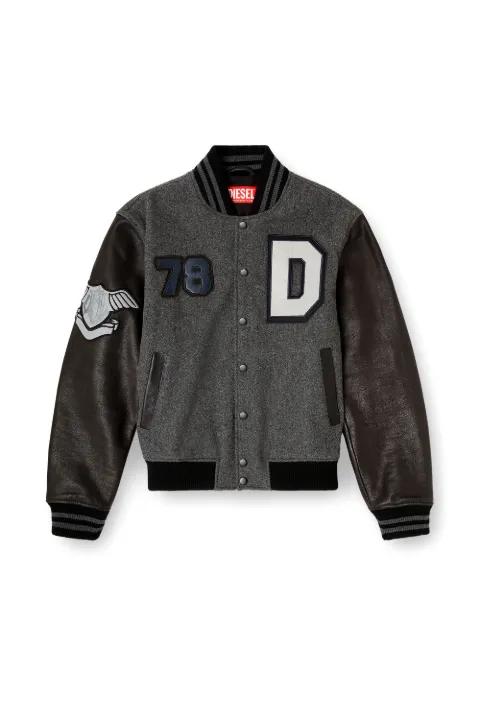 A-Arry-Cp patches-embroideries jacket by DIESEL