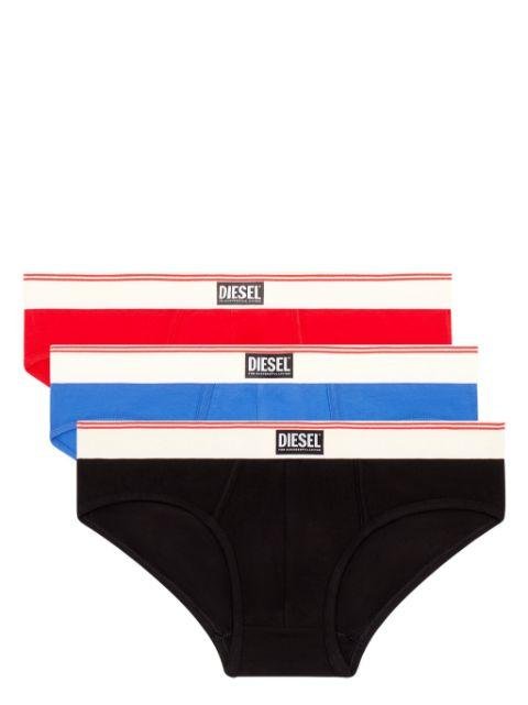 Andre cotton briefs (pack of three) by DIESEL
