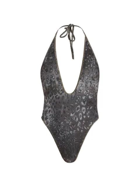 Audrey-Utlt animal-print swimsuit by DIESEL