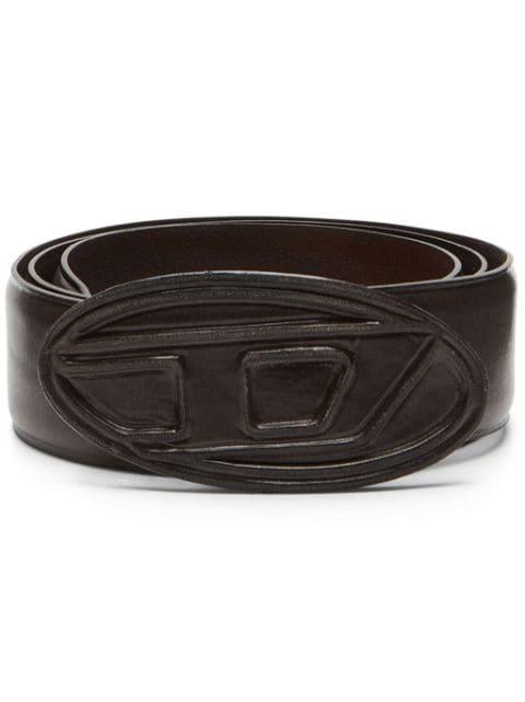 B-1DR Scratch leather belt by DIESEL