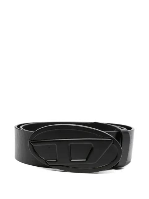 B-1dr 2.0 logo-plaque belt by DIESEL