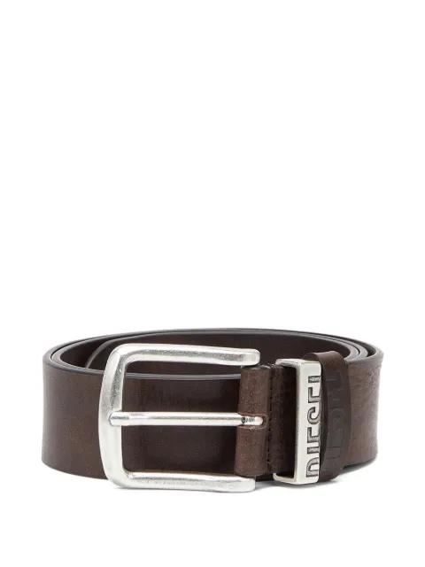 B-Visible logo-engraved belt by DIESEL