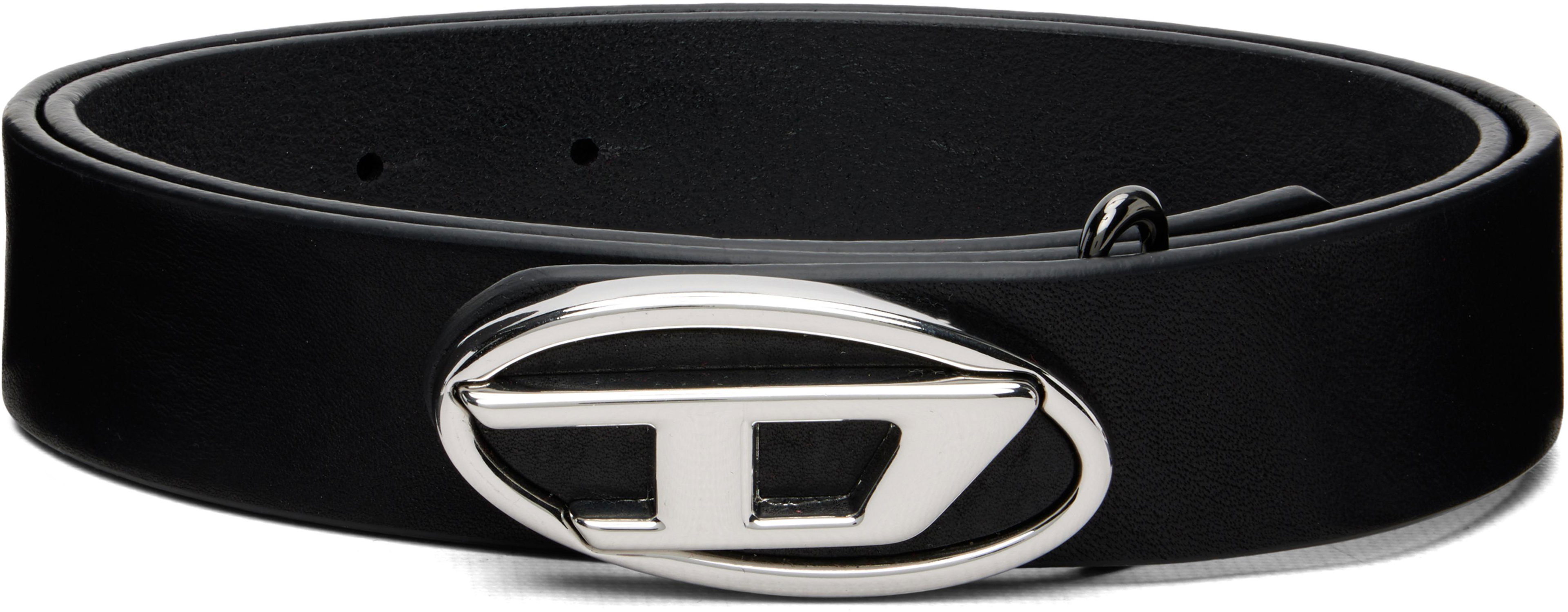 Black B-1dr Layer Belt by DIESEL