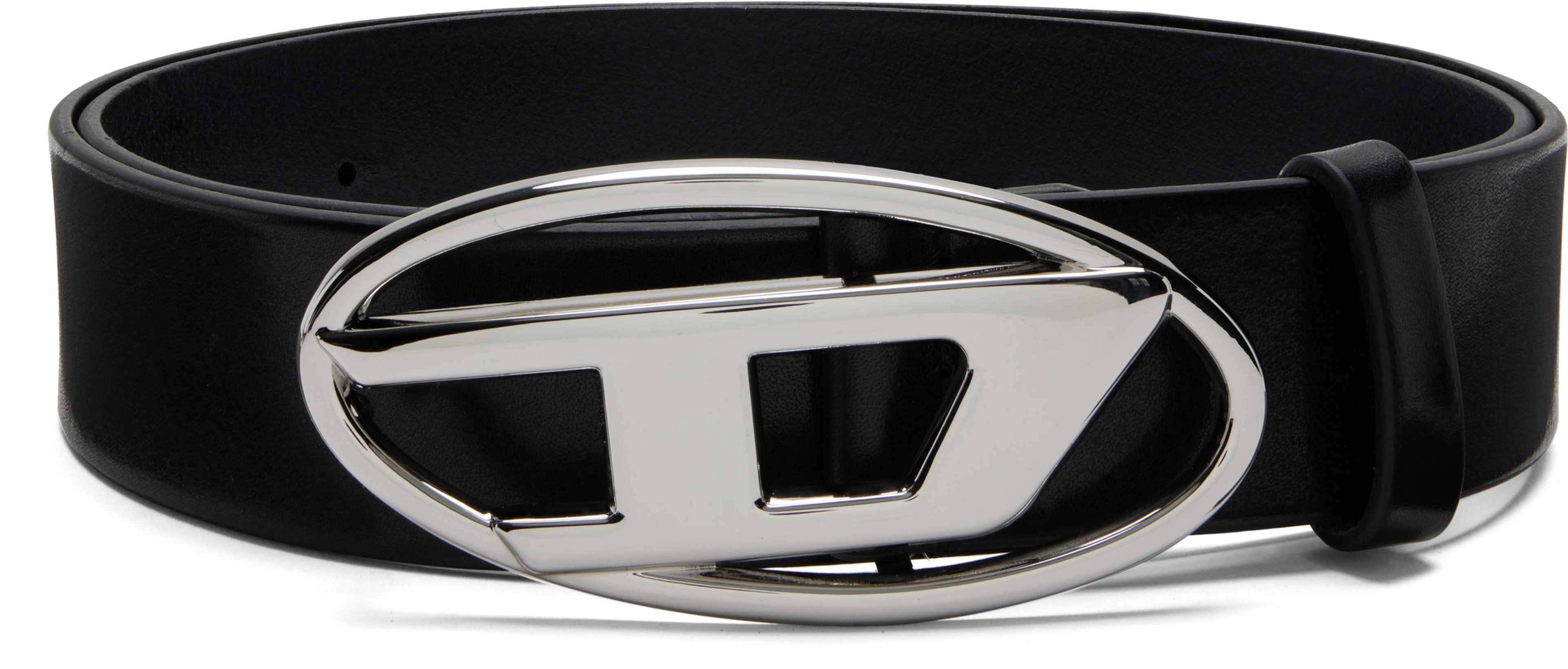Black B-1dr W Belt by DIESEL