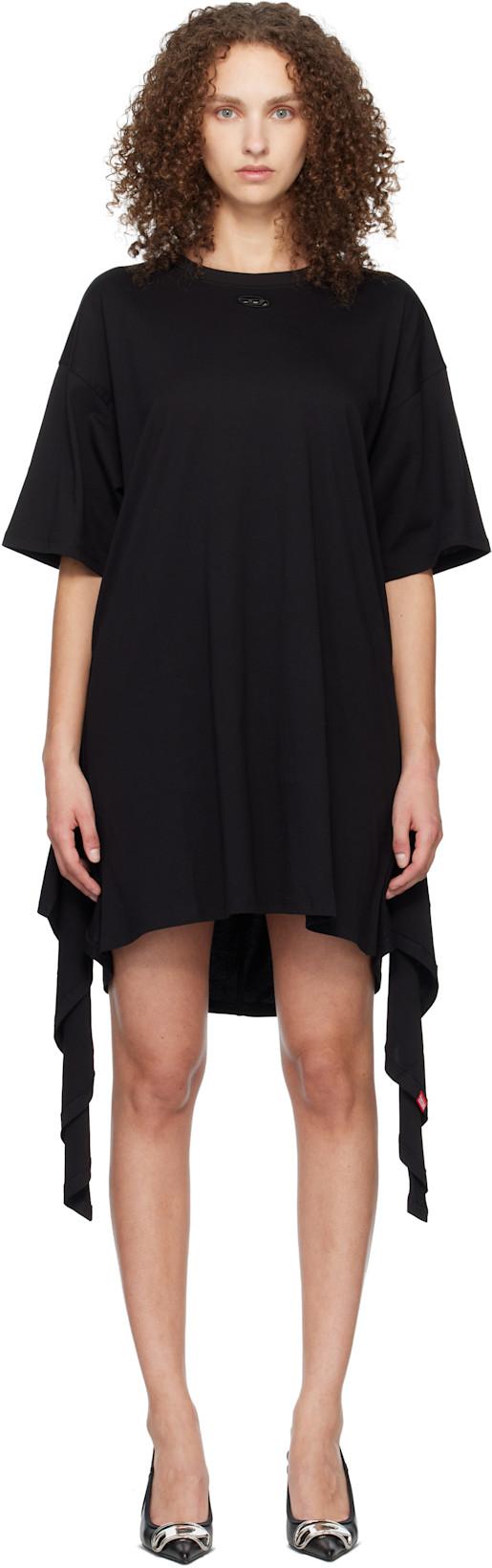 Black D-Eivor Minidress by DIESEL