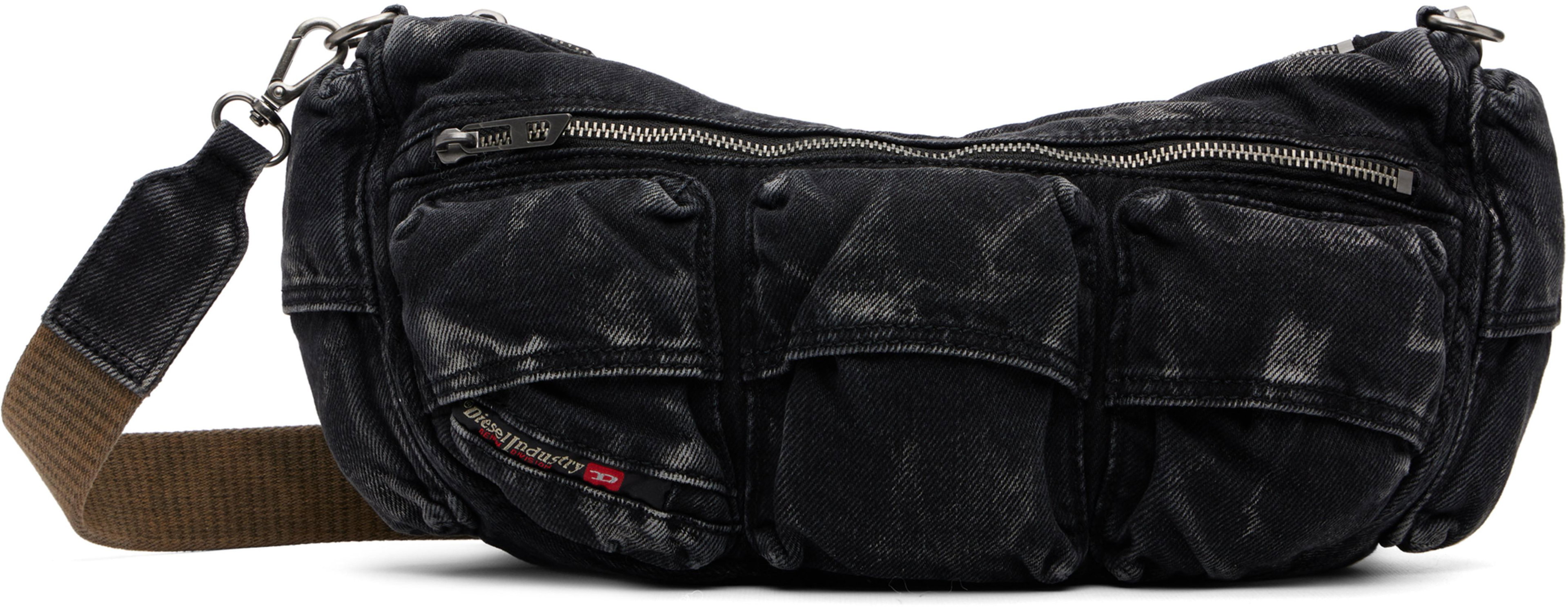Black Multi-Pkts-Multipocket Bag by DIESEL