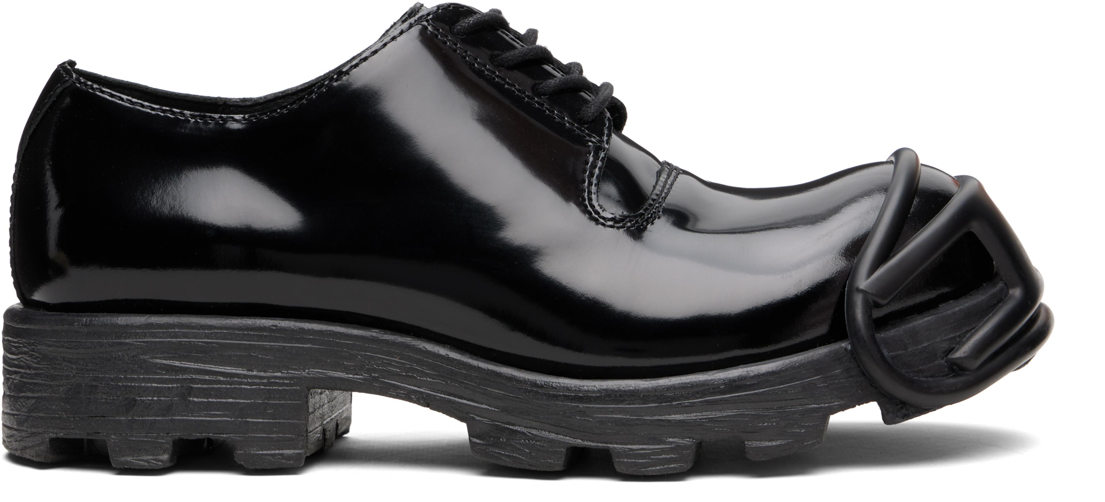 Black S-Hammer So D Oxfords by DIESEL