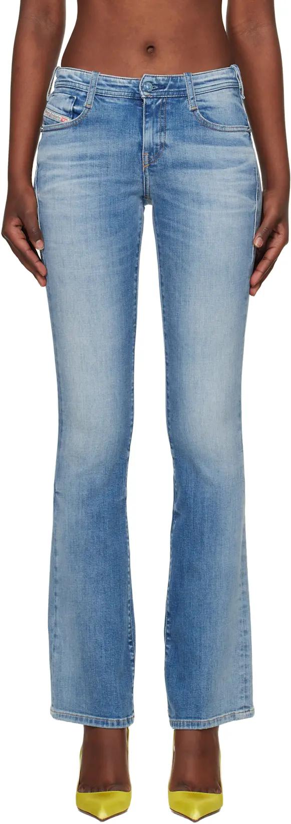 Blue 1969 D-Ebbey-T Bootcut Jeans by DIESEL