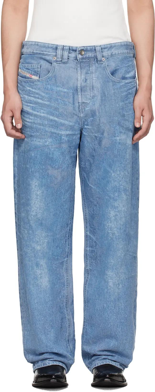 Blue 2001 D-Macro-FSI1 Jeans by DIESEL