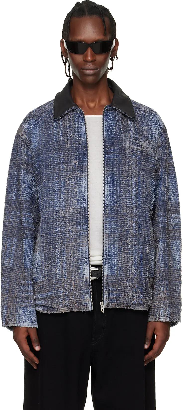 Blue D-Ivar-S1 Denim Jacket by DIESEL