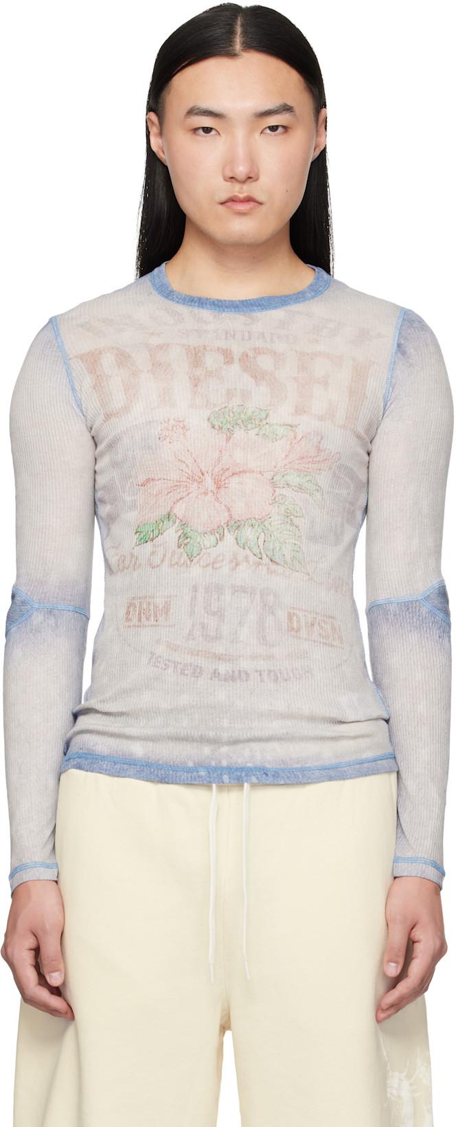 Blue T-Gaspar T-shirt by DIESEL