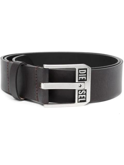 Bluestar II leather belt by DIESEL