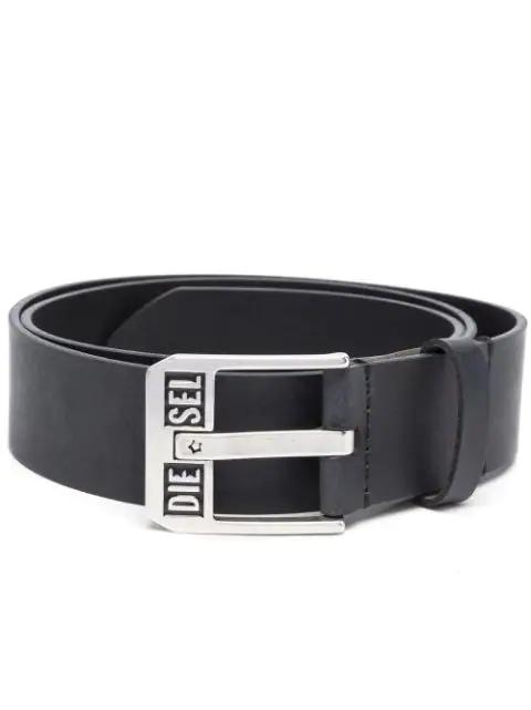 Bluestar II leather belt by DIESEL