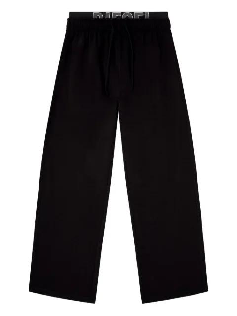 Bradley-D-Pop logo-detail trousers by DIESEL