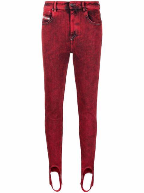 CL-D-Slandy-G skinny jeans by DIESEL