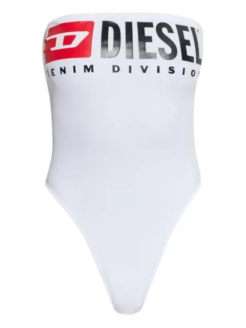 Cecilia-d-core logo band swimsuit by DIESEL