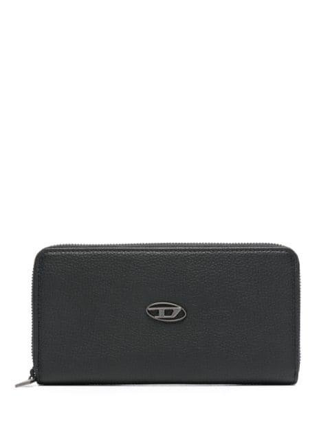 Continental Zip L leather walllet by DIESEL