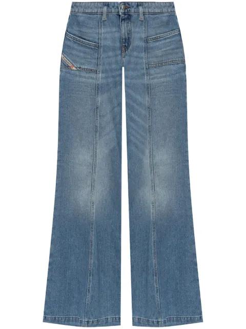 D-Akii 0clba flared jeans by DIESEL