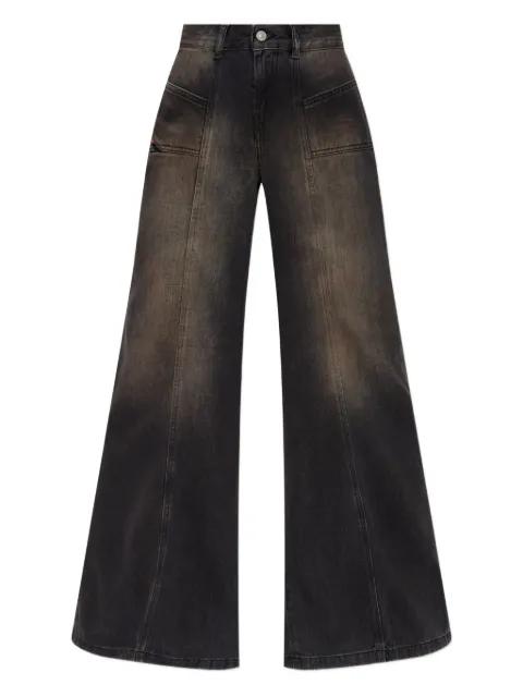 D-Akii flare jeans by DIESEL
