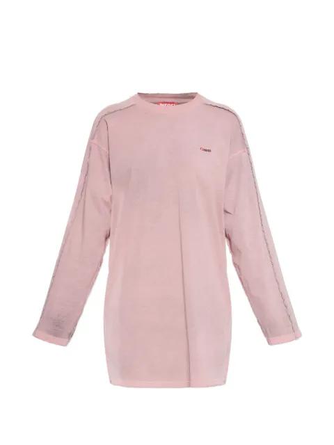 D-Aliene long-sleeve mini dress by DIESEL