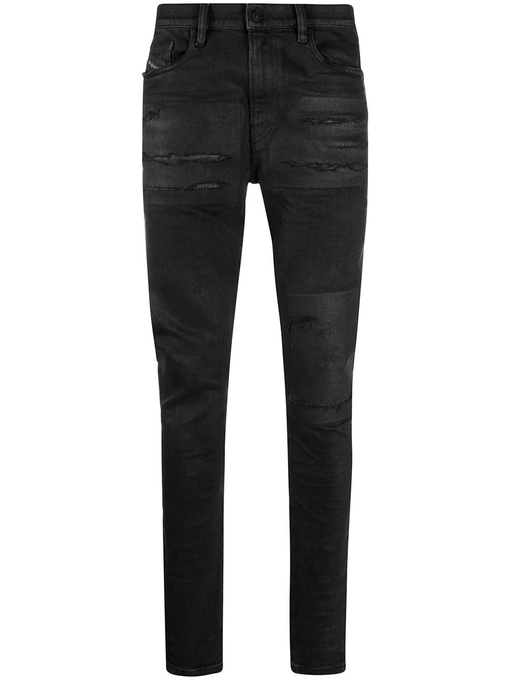 D-Amny mid-rise slim-fit jeans by DIESEL