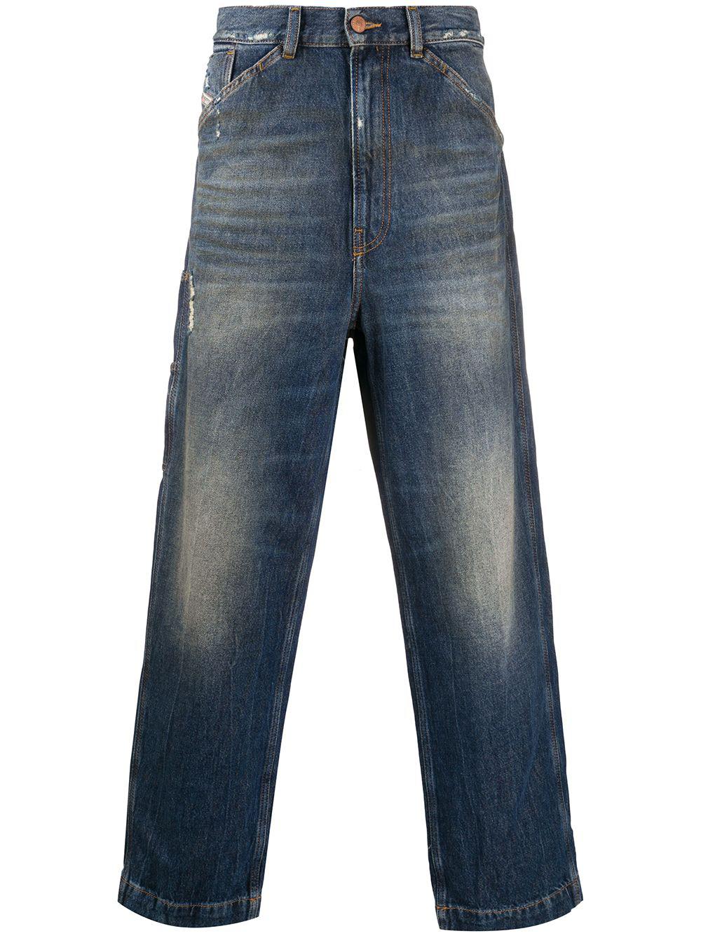 D-Franky straight-leg jeans by DIESEL