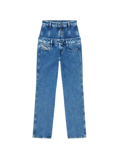 D-Fynora double-layer jeans by DIESEL