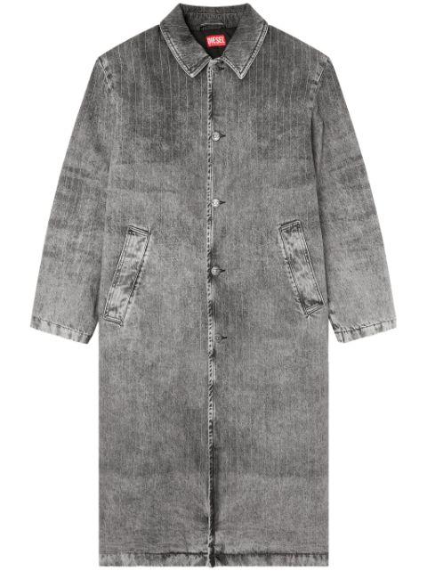 D-JACK-S1 single-breasted coat by DIESEL