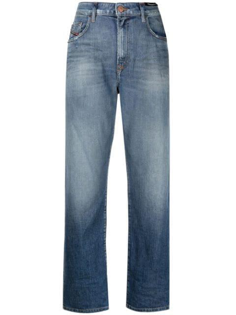 D-Reggy cropped jeans by DIESEL