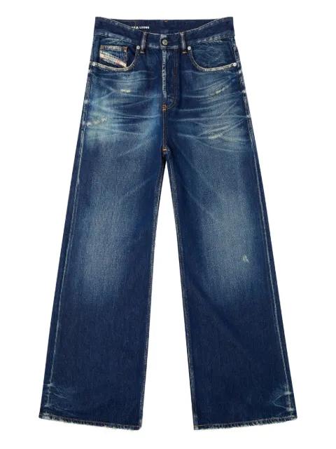 D-Rise wide-leg jeans by DIESEL