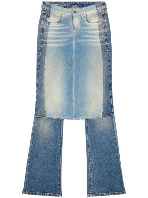 D-Sel 007x8 flare jeans by DIESEL