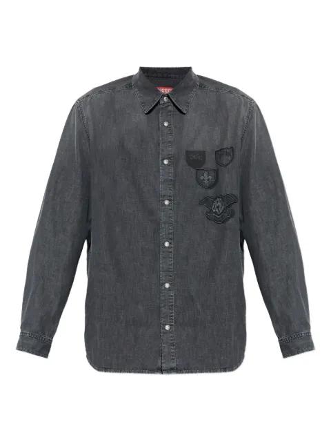 D-Simply-S15 embroidered shirt by DIESEL