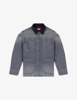 D-Stack-U-L Faded Denim Jacket by DIESEL