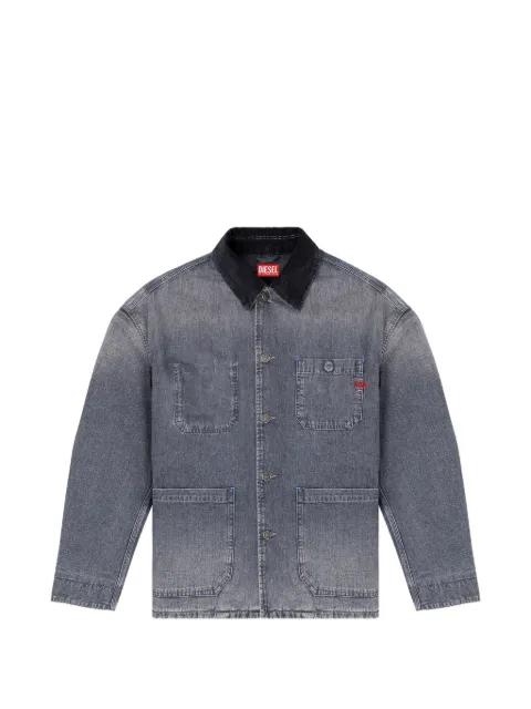D-Stack-UI patch-pocket denim jacket by DIESEL