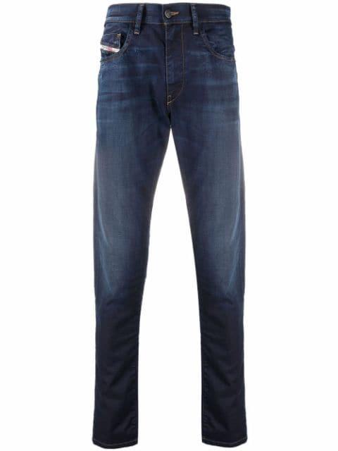 D-Strukt mid-rise straight-leg jeans by DIESEL