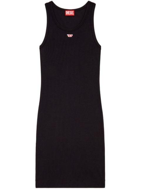 D-Tank-D logo-appliqué tank dress by DIESEL