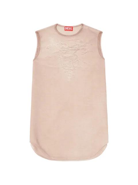 D-Yasy distressed-detail mini dress by DIESEL