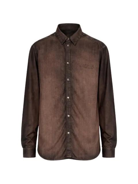 D-simply-s16 ombre-effect denim shirt by DIESEL