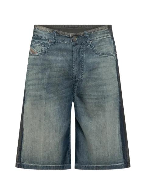 DE-SIRE two-tone denim shorts by DIESEL