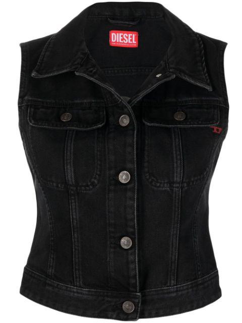 DE-SLIMMY fitted denim jacket by DIESEL