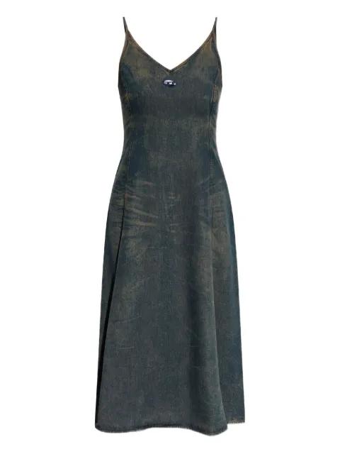 De-Beld-S V-neck midi dress by DIESEL