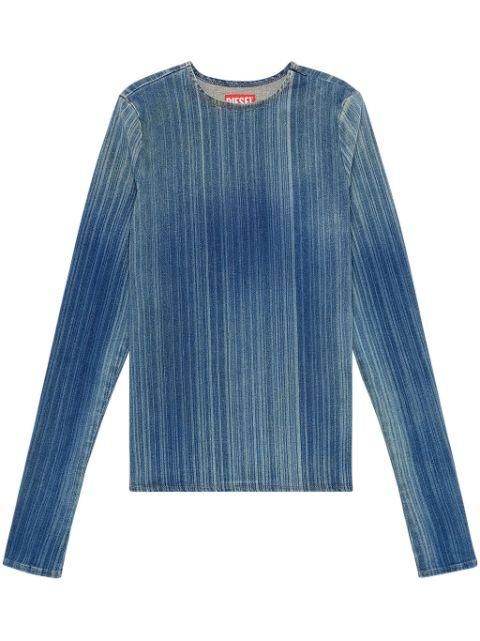 De-Bob-Fsd1 long-sleeved T-shirt by DIESEL