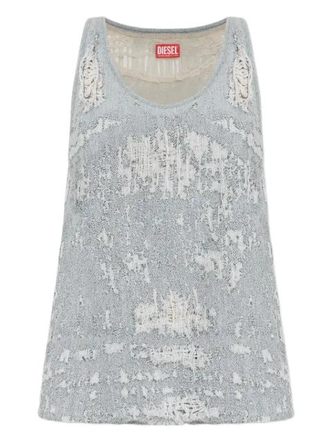 De-Dalby distressed tank top by DIESEL
