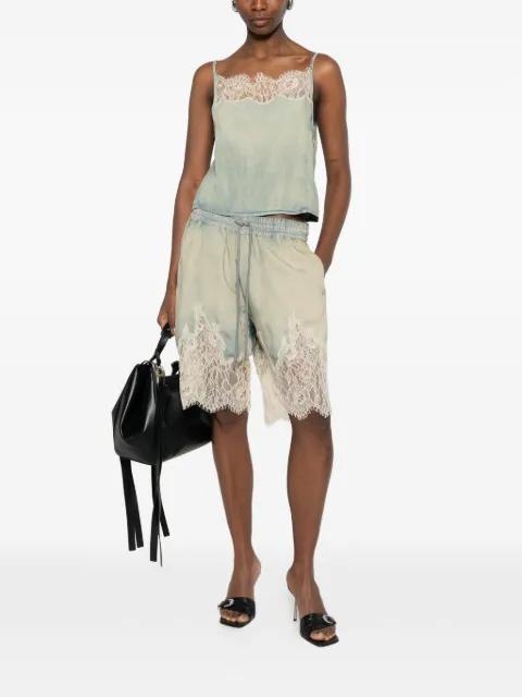 De-Mery-S lace-trim top by DIESEL