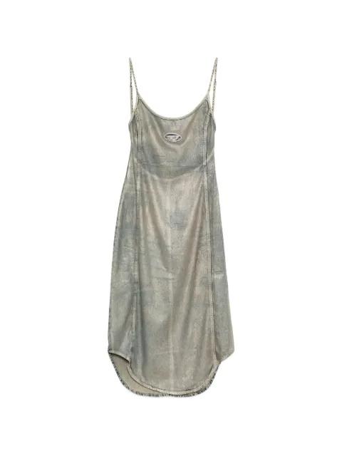 De-Vera-S logo-detail midi dress by DIESEL