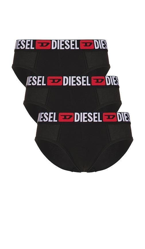 Diesel Andrew 3 Pack Underwear in Black by DIESEL