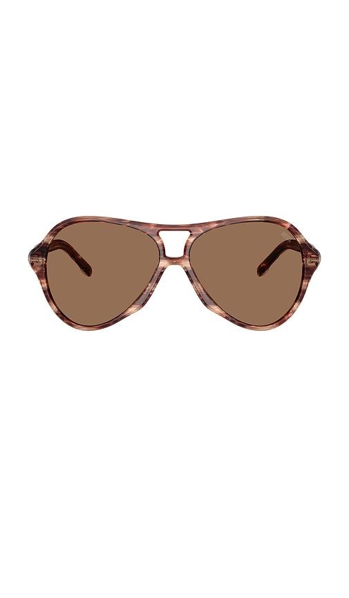 Diesel Aviator Sunglasses in Brown by DIESEL