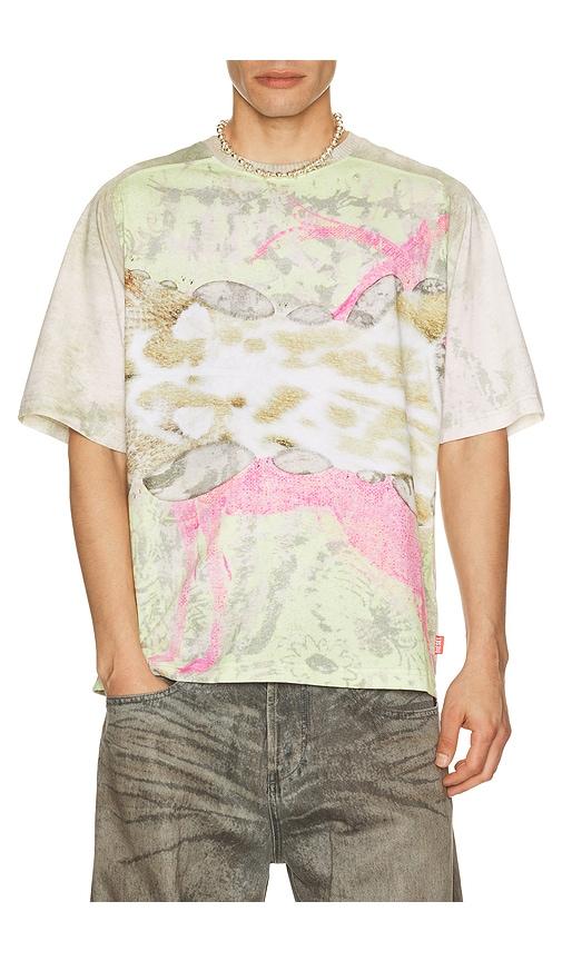 Diesel Clint Tee in Mint by DIESEL