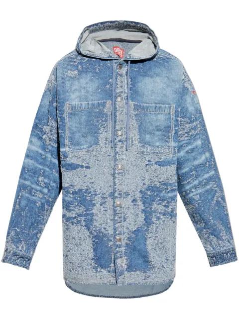 Diesel D-Dewny-Hood shirt by DIESEL